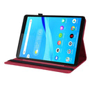 For Lenovo Tab M8 HD / M8 FHD Butterfly Flower Embossed Leather Tablet Case(Red)