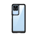 For Xiaomi Poco F4 Colorful Series Acrylic + TPU Phone Case(Black)