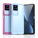 For Xiaomi Poco F4 Colorful Series Acrylic + TPU Phone Case(Blue)