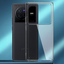 For vivo X80 Pro Ice Crystal PC + TPU Phone Case(Transparent)