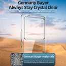 For vivo X80 Pro Ice Crystal PC + TPU Phone Case(Transparent)