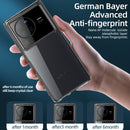 For vivo X80 Pro Ice Crystal PC + TPU Phone Case(Transparent)