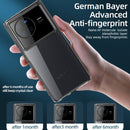 For vivo X80 Ice Crystal PC + TPU Phone Case(Transparent)