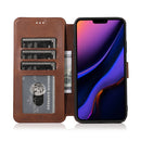 For iPhone 11 Pro Shockproof PU + TPU Leather Phone Case (Brown)