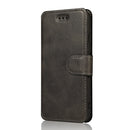 For iPhone SE 2022 / SE 2020 / 8 / 7 Shockproof PU + TPU Leather Phone Case(Black)