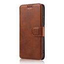 For iPhone XS Max Shockproof PU + TPU Leather Phone Case(Brown)