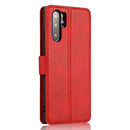 For Huawei P30 Pro Shockproof PU + TPU Leather Phone Case(Red)
