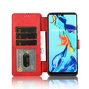 For Huawei P30 Pro Shockproof PU + TPU Leather Phone Case(Red)