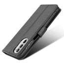 For Motorola Moto G52 4G Diamond Texture Leather Phone Case(Black)