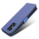 For OPPO Reno7 4G / F21 Pro Diamond Texture Leather Phone Case(Blue)