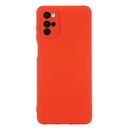 For Motorola Moto G22 Pure Color Liquid Silicone Shockproof Full Coverage Phone Case(Red)