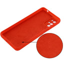 For Motorola Moto G22 Pure Color Liquid Silicone Shockproof Full Coverage Phone Case(Red)