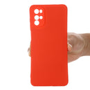 For Motorola Moto G22 Pure Color Liquid Silicone Shockproof Full Coverage Phone Case(Red)
