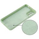 For Motorola Moto G22 Pure Color Liquid Silicone Shockproof Full Coverage Phone Case(Green)