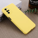 For Motorola Moto G22 Pure Color Liquid Silicone Shockproof Full Coverage Phone Case(Yellow)
