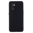 For OPPO Reno7 5G Global / Find X5 Lite Pure Color Liquid Silicone Shockproof Full Coverage Phone Case(Black)