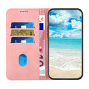 For Motorola Moto G22 Diamond Splicing Skin Feel Magnetic Leather Phone Case(Rose Gold)