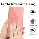 For Motorola Moto G22 Diamond Splicing Skin Feel Magnetic Leather Phone Case(Rose Gold)