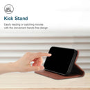 For Motorola Moto G22 Diamond Splicing Skin Feel Magnetic Leather Phone Case(Brown)