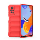 For Xiaomi Redmi Note 11 Pro International Magic Shield TPU + Flannel Phone Case(Red)