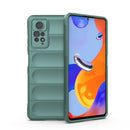 For Xiaomi Redmi Note 11 Pro International Magic Shield TPU + Flannel Phone Case(Dark Green)