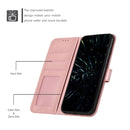 For Samsung Galaxy M23 5G/ Galaxy F23 Japan Stitching Calf Texture Buckle Leather Phone Case(Pink)