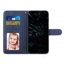 For Samsung Galaxy M23 5G/ Galaxy F23 Japan Stitching Calf Texture Buckle Leather Phone Case(Blue)