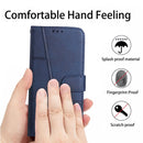 For Samsung Galaxy M23 5G/ Galaxy F23 Japan Stitching Calf Texture Buckle Leather Phone Case(Blue)