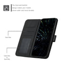 For Samsung Galaxy M23 5G/ Galaxy F23 Japan Stitching Calf Texture Buckle Leather Phone Case(Black)