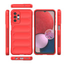 For Samsung Galaxy A13 5G / 4G Magic Shield TPU + Flannel Phone Case(Light Blue)
