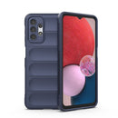 For Samsung Galaxy A13 5G / 4G Magic Shield TPU + Flannel Phone Case(Dark Blue)