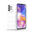 For Samsung Galaxy A23 Magic Shield TPU + Flannel Phone Case(White)
