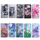 For Motorola Moto G52 3D Painted Pattern Leather Phone Case(Color Owl)