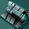 For Samsung Galaxy S21 FE 5G Anti-peeping Magnetic Double-sided Tempered Glass Phone Case(Green)