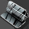 For Samsung Galaxy S21 FE 5G Anti-peeping Magnetic Double-sided Tempered Glass Phone Case(Silver)