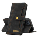 For OPPO Find X5 Pro Copper Buckle Leather Phone Case(Black)