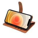 For OPPO Realme 9 Pro+ Copper Buckle Leather Phone Case(Brown)