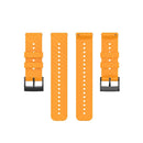 For Suunto 7 Lightning Silicone Watch Band(Amber Yellow)