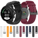 For Suunto 7 Lightning Silicone Watch Band(Amber Yellow)