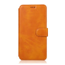 For Samsung Galaxy S9+ Shockproof PU + TPU Leather Phone Case(Khaki)