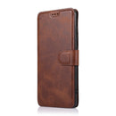 For Samsung Galaxy A71 Shockproof PU + TPU Leather Phone Case(Brown)