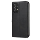 For Samsung Galaxy A53 5G Shockproof PU + TPU Leather Phone Case(Black)