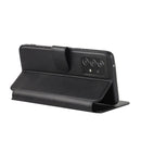 For Samsung Galaxy A53 5G Shockproof PU + TPU Leather Phone Case(Black)