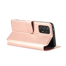 For Samsung Galaxy A53 5G Shockproof PU + TPU Leather Phone Case(Rose Gold)