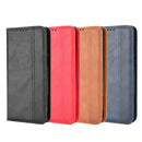 For vivo Y55 5G / T1 5G / Y75 5G Magnetic Buckle Retro Texture Leather Phone Case(Blue)