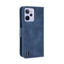For OPPO Realme C31 Skin Feel Calf Texture Card Slots Leather Phone Case(Blue)