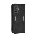For Xiaomi Poco F4 GT / Redmi K50 Gaming Skin Feel Calf Texture Card Slots Leather Phone Case(Black)