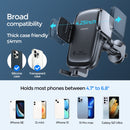 JOYROOM JR-ZS243 Car Air Outlet Wireless Charger Mount Holder(Black)