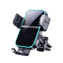 JOYROOM JR-ZS246 Car Air Vent Dual-Coil Wireless Charger Holder(Black)