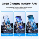 JOYROOM JR-ZS246 Car Air Vent Dual-Coil Wireless Charger Holder(Black)